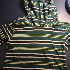 Tea collection hooded long sleeved tee